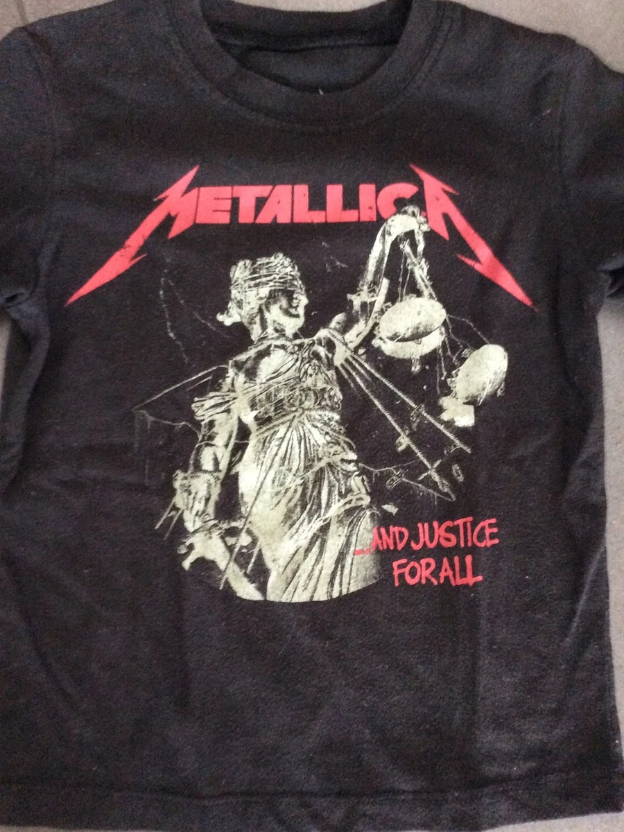kids metallica shirt