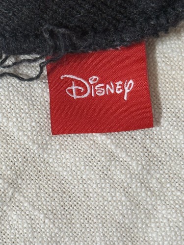 Disney Mickey Mouse Beanie Toque Youth Black Mickey Mouse Acrylic Pom - Picture 4 of 6
