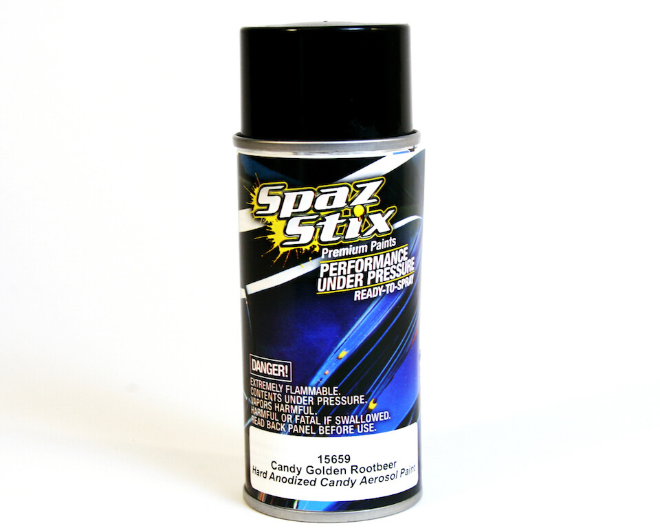 ♪SPICY♪ New Spaz Stix SZX15659 Candy Golden Rootbeer Lexan Paint
