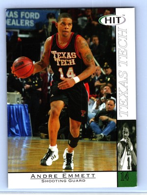 2004 SAGE HIT Andre Emmett #14 Texas Tech Red Raiders