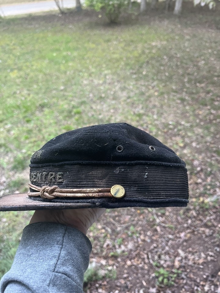 Original 1900s Span Am Spanish American War Surgeon Medical Center Kepi