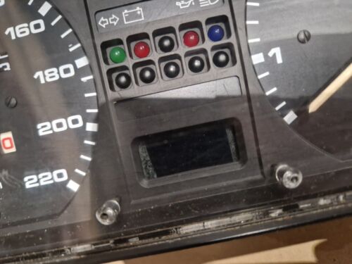 VW GOLF JETTA MK2 CE1 SPEEDOMETER CLOCKS INSTRUMENT CLUSTER TACHO LHD PETROL KMH - Picture 8 of 12