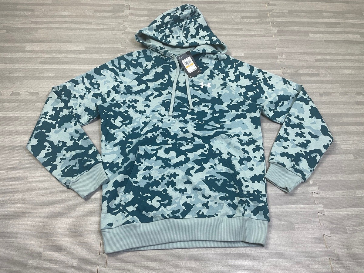 Under Armour Fuzzy Camo Hoodie Rival Fleece Camo Men's Under