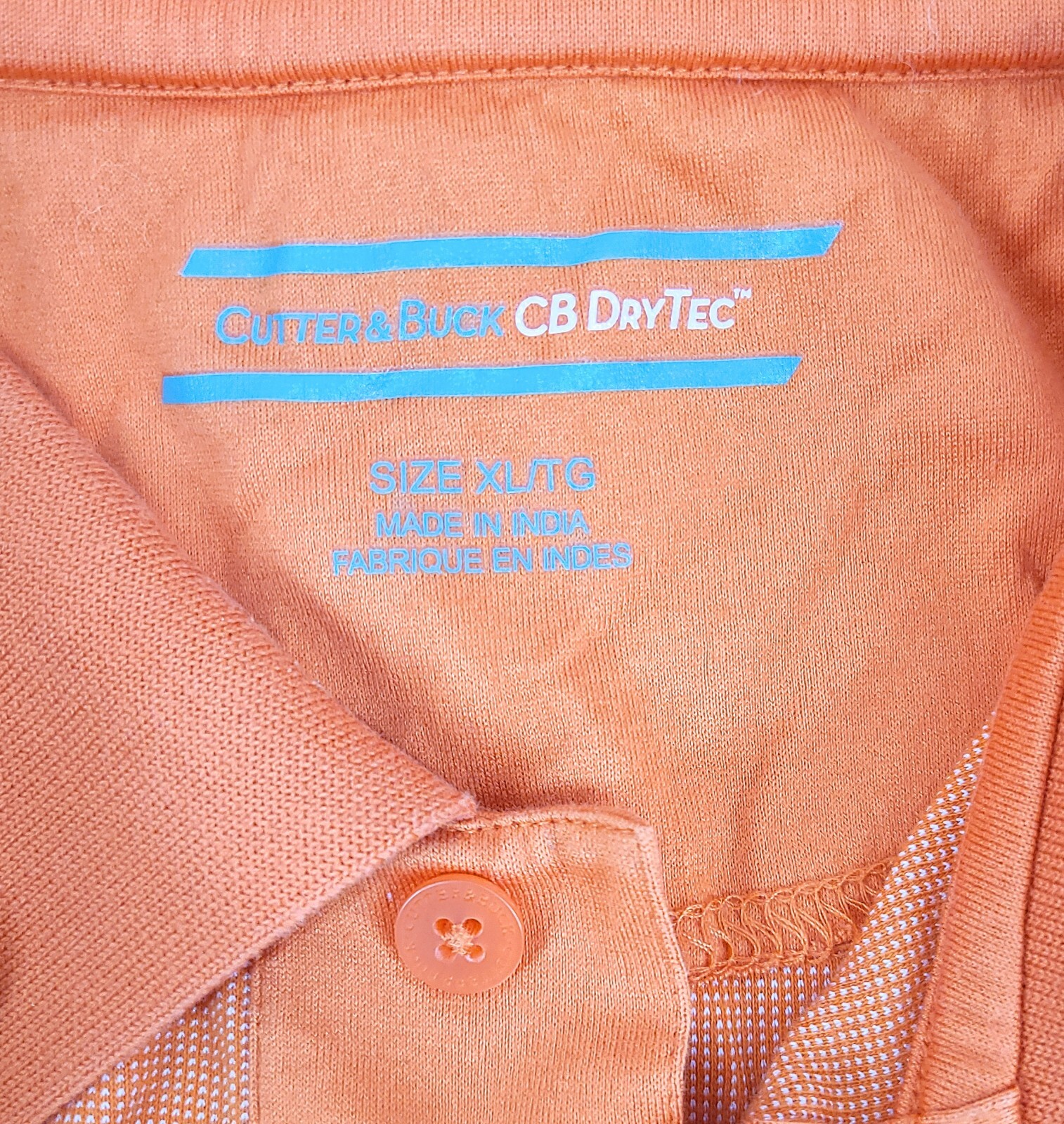 Men's Cutter and Buck DryTec XL Clemson Polo Collared shirt eBay