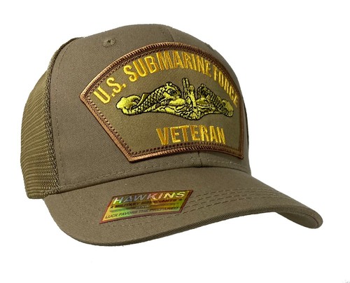 U.S. Navy Submarine Hat Gold Dolphins 