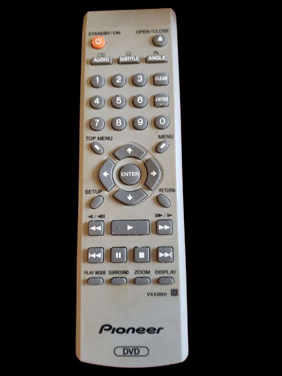 Pioneer VXX2801 DVD Remote Control VXX2800 DV-250 DV-251 DV Pioneer VXX2801 DVD Remote Control VXX2800 DV-250 DV-251 DV