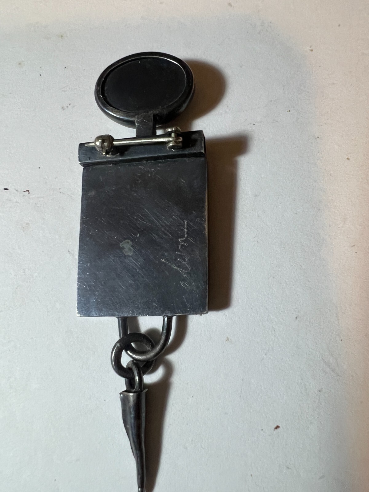 IMPORTANT SIGNED ELYN BLAKE ENGRAVED STERLING SIL… - image 5