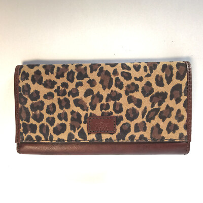 FOSSIL Damen Geldbörse CINTAGE LGCY CLUTCH CHEETAH SWL1154989