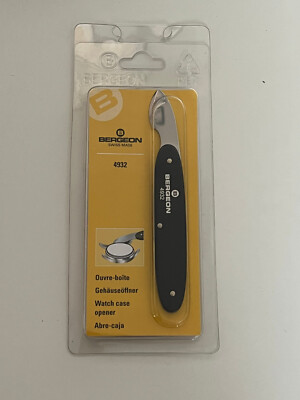 Bergeon 4932 Watch Case Opener, Professional Watch Knife for Case Backs