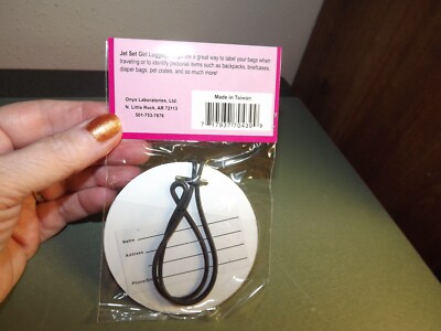 Jet Set Travel Essentials Luggage Tag 