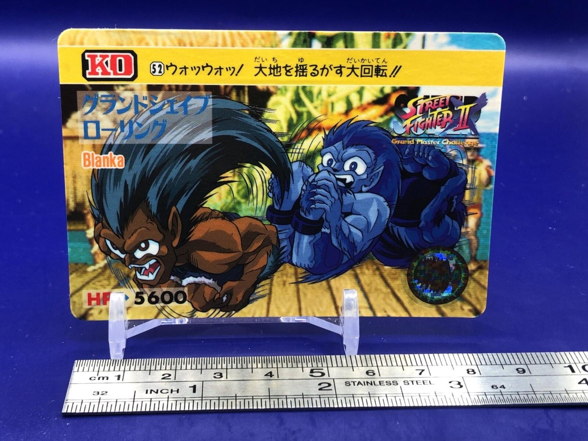 ストリートファイターII BLANKA トレーディングカード Blanka 52 Street Fighter 2 Card TCG Capcom Bandai 1994 Japanese | eBay