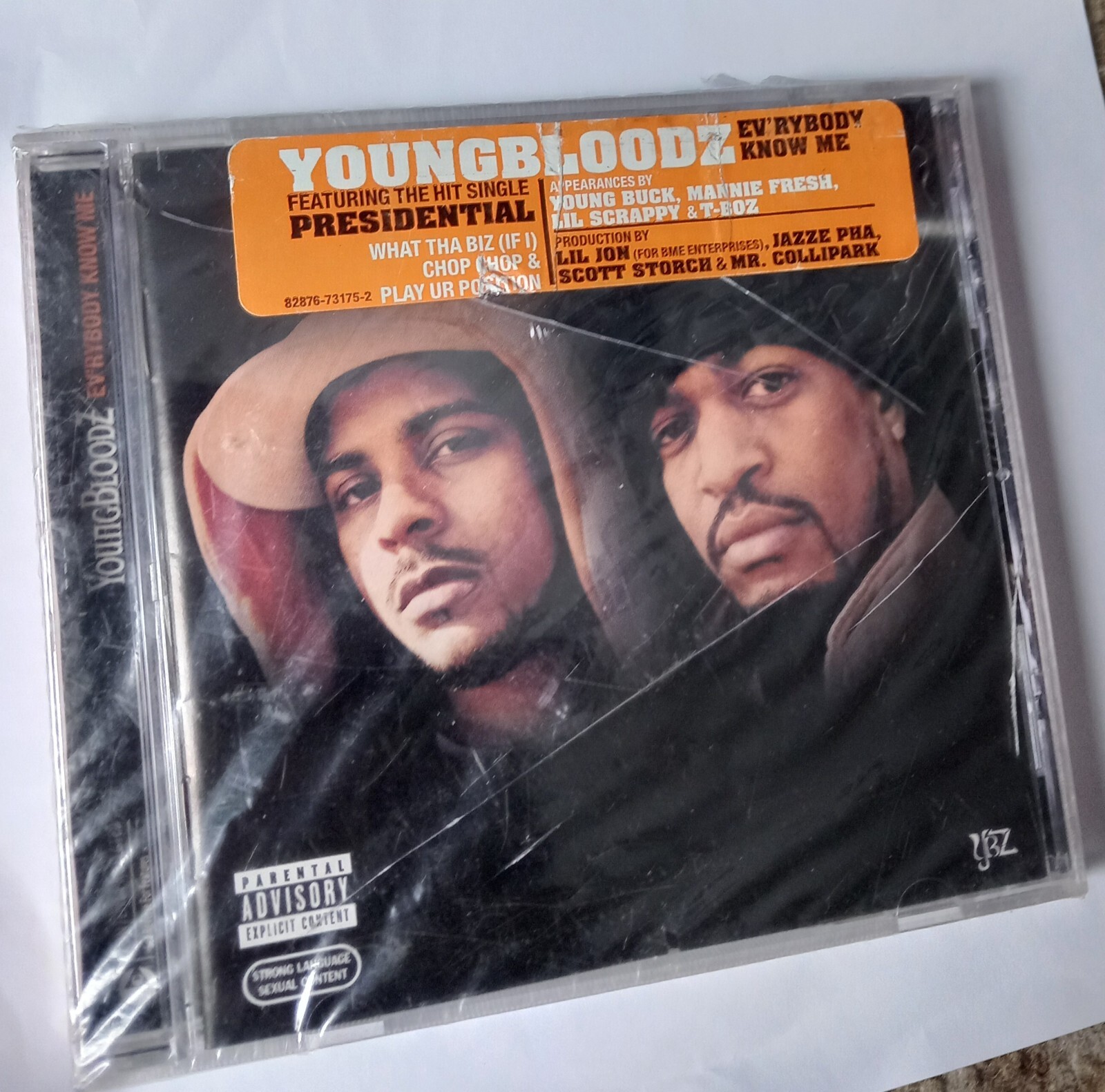 YOUNGBLOODZ everybody know me  CD.