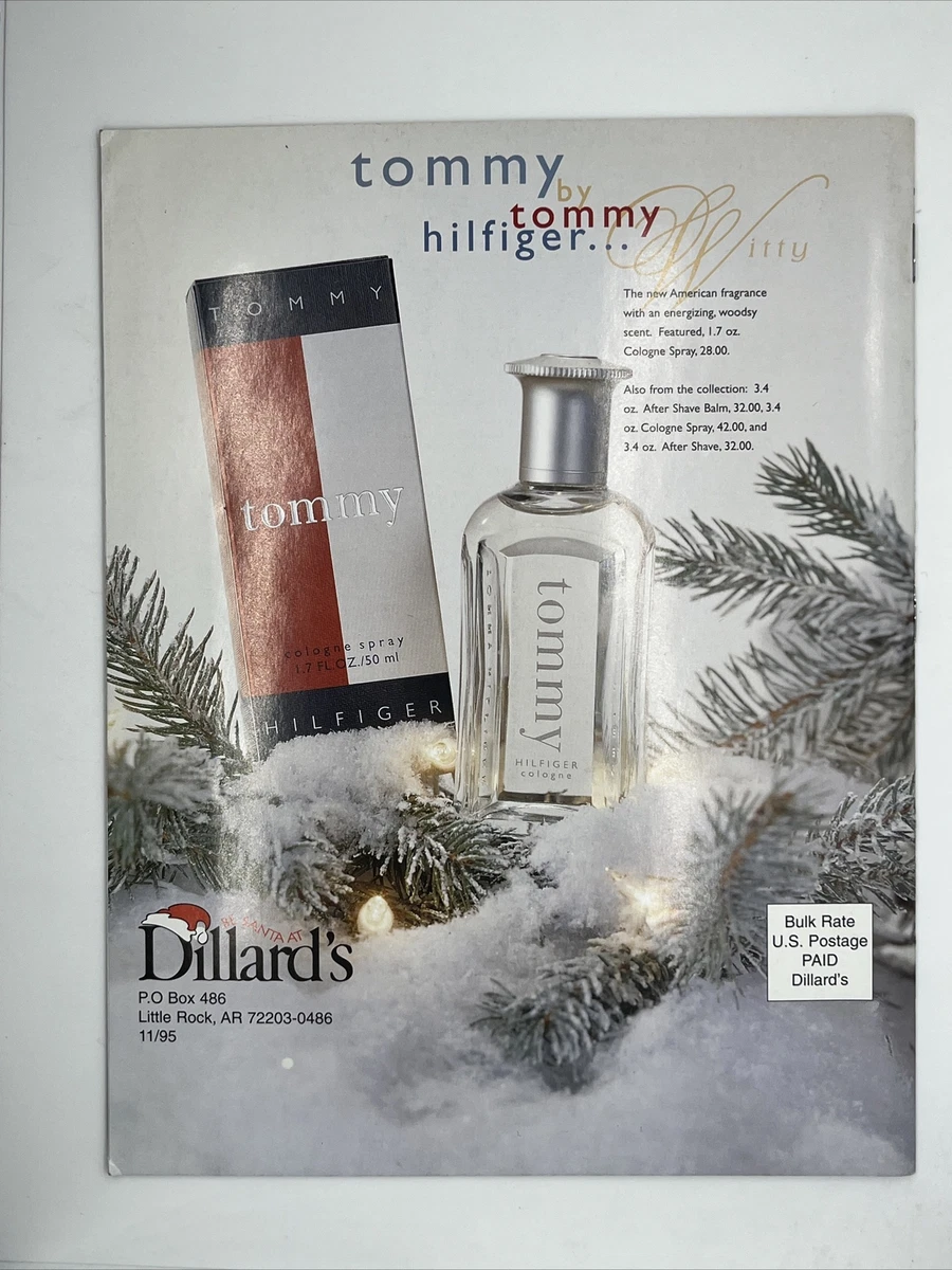 Dillards Christmas Holiday Catalog 1995 90s Vintage Fragrances