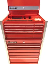 Snap On Tools KRL657B KR637 RARE 1:8 Scale Factory ERROR Replica Tool Box Bank