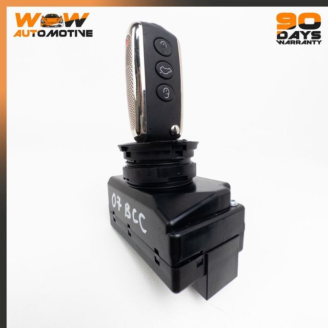 06-13 BENTLEY CONTINENTAL GTC FRONT IGNITION STARTER SWITCH MODULE KEYS OEM