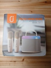 Sealed Portable Karaoke Machine with Daul Microphone Model D17-T