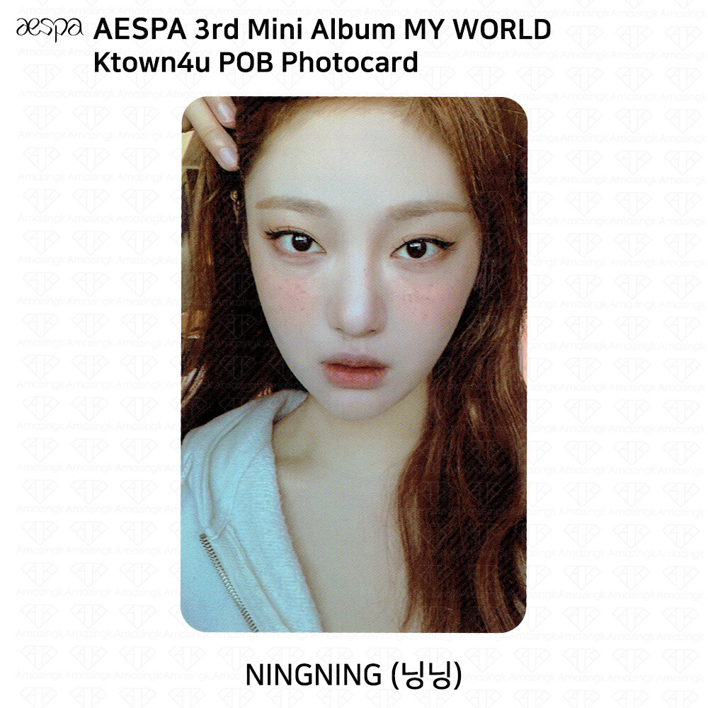 aespa ニンニン 6000円 購入特典 ファンミ To MY WORLD aespa ニンニン 6000円 購入特典 ファンミ To MY WORLD - メルカリ