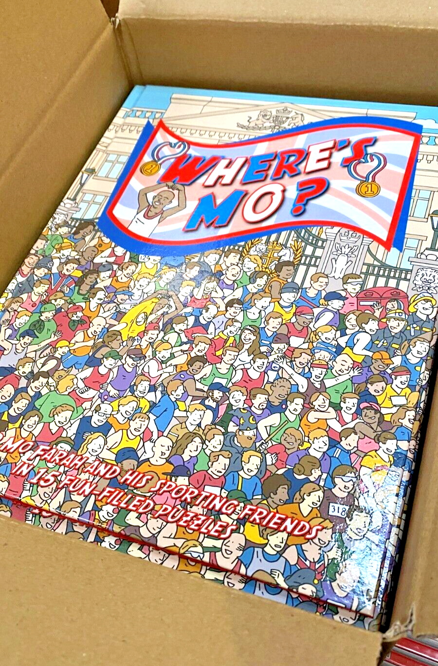 15 Where's Mo? Puzzle Book Where's Wally Style 2012 Olympics Hero Job Lot