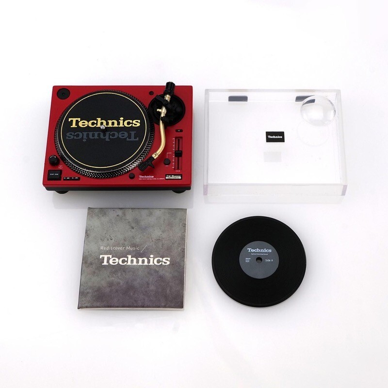 Fast Ship! Technics Miniature Collection SL-1200M7L Full Color Set In Hand - Foto 10