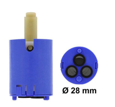 BLANCO KARTUSCHE Ø= 28 MM ELOS-W, BLAU, 117826 - für Wasserhahn Hochdruck