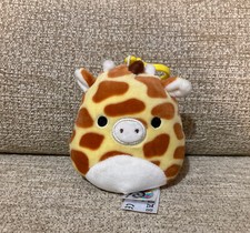 Squishmallow Gary the Giraffe Soft Plush Toy 3.5" Clip
