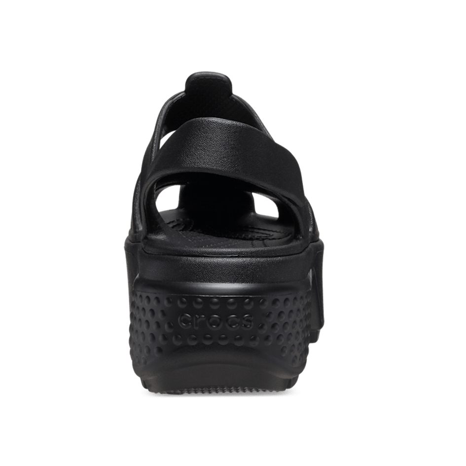 NEW CROCS STOMP FISHERMAN SANDAL 209938-001 BLACK | eBay