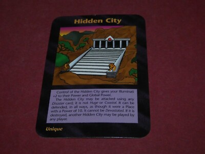 INWO: Illuminati: New World Order: Limited: Hidden City