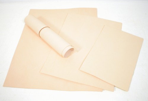 Blankleder 1,2-1,4 mm vegetabile Gerbung naturell, punzierbar, Ecopelle #vik - Picture 8 of 35