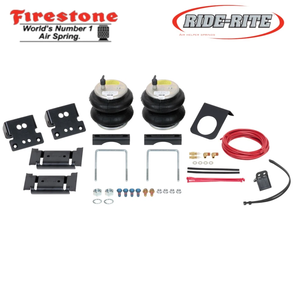 Bolsas de resortes neumáticos traseros Firestone 2615 Ride Rite para Dodge Ram 3500 2013-2025 4x4 Foto 2 de 4