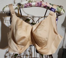 Catherines Nude Back Closure Bra  Sz 50 D  NWT