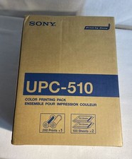 SONY UPC-510 COLOR PRINTER PACK Just The The Sheets  No.676 New Open Box