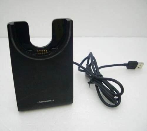 Plantronics Voyager Focus UC B825 M B825 Desktop Charging Stand 203079 01 TESTED