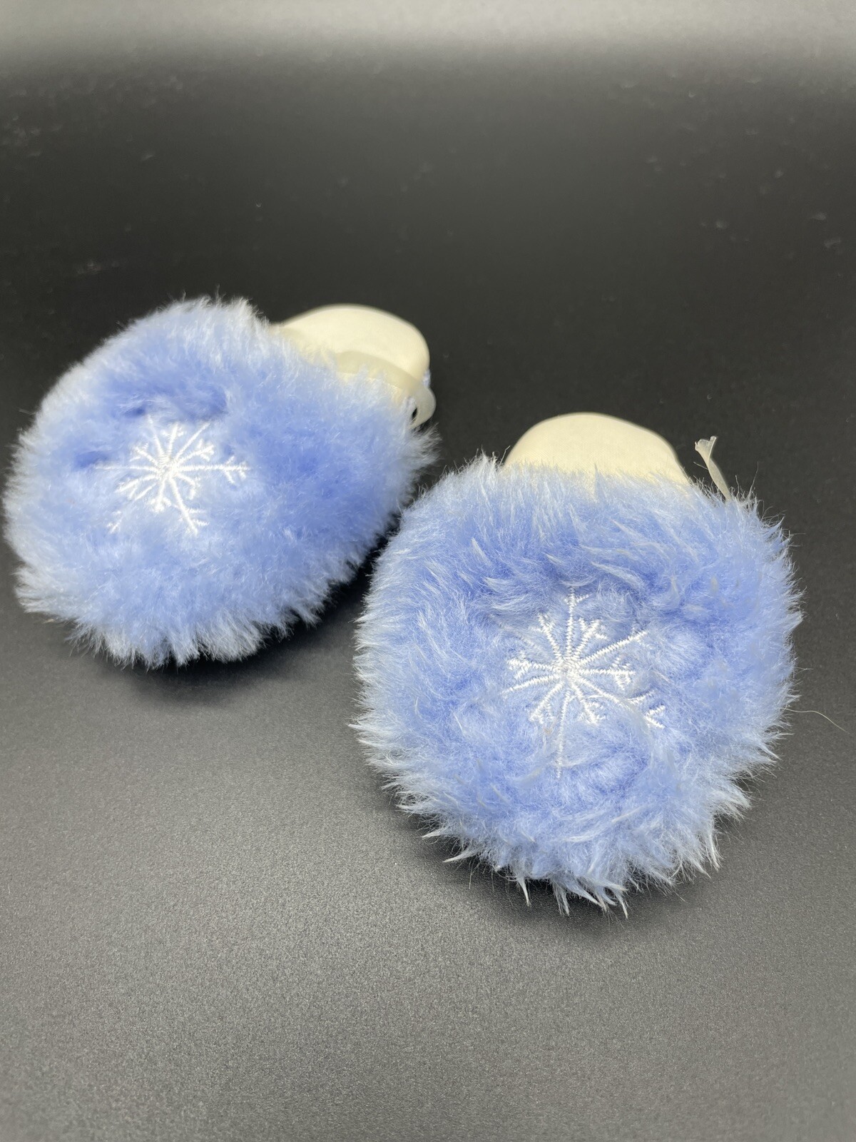 SAOLA American Girl set sonno bambola Let It Snow fiocco di neve solo pantofole in pelliccia blu