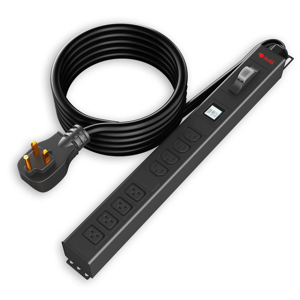 Mining, 12,000W PDU with L6-50P Plug, Surge Protection and Breaker - Image 4 of 4