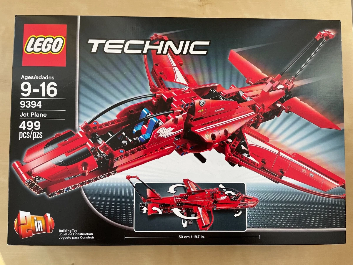 Used Lego Technic Jet Plane Set 9394 eBay