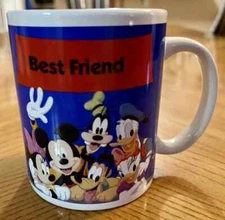 Monogram International Disney Coffee Mug “Best Friends” Mickey & Friends