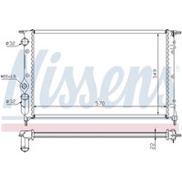 KüHler WasserküHler MotorküHler FüR Renault 19 II Cabriolet D53 853 B/C53 L53