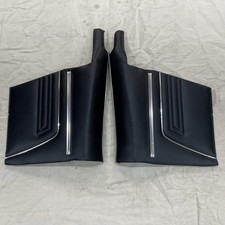 1969 Camaro Convertible Standard Interior Rear Side Panels Black Pre-assembled
