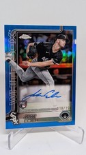 2025 Topps Chrome Baseball Jake Eder Blue Rookie Auto /150