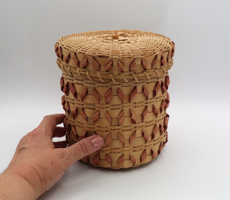 NE Wabanaki Basket Ash Maple Maine Curls Curly Passamaquoddy