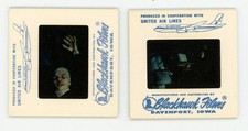 (2) 1962 Phantom Opera Scenes Movieland Wax Museum California Blackhawk Slides