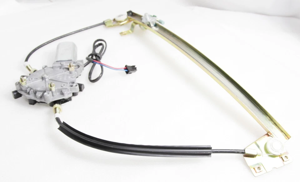 Regulador de ventana eléctrica con motor de 5 pines para Audi 100 200 5000 V8 Quattro delantero derecho Foto 3 de 4