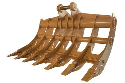 Caterpillar 311 312 313 314 CAT Track Excavator 60'' Root Rake Lot Cleanup Bucket