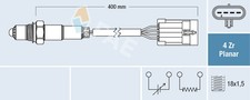 Sonde lambda Daewoo KALOS
