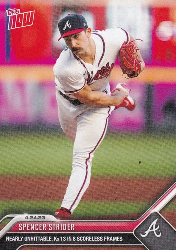 2023 Topps Now 179 Spencer Strider