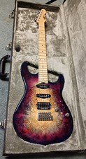 ESP Original Snapper CTM Guitar -Nebula Pink Purple Burst. Added new pictures!