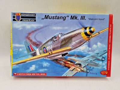 KP Model KPM0032 1:72 Mustang Mk. III ''Malcolm Hood'' Modellbausatz RAR