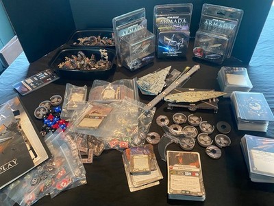 Star Wars Armada Tabletop Game Fantasy Flight Lot