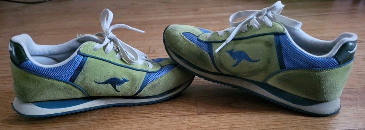 KangaROOS Women's Size 9.5 Green Blue Athletic Shoes Sneakers