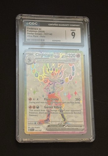 Cinderace ex graded CGC 9 for sale on eBay